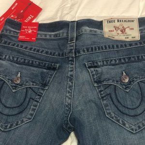 True Religion Men's Ricky Strait Jeans 29x34 NWT